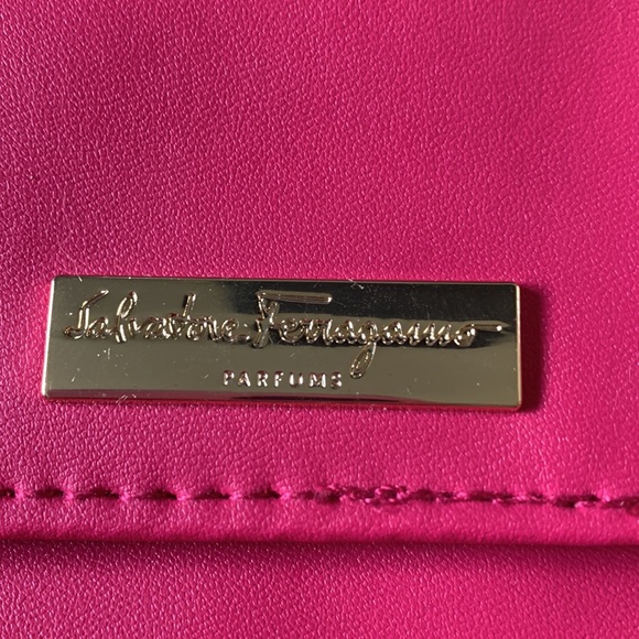 Salvatore Ferragamo Handbags - Salvatore Ferragamo cosmetic bag. Excellent condition!  Like new!
